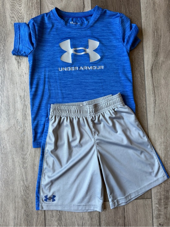 Under Armour Other - Under Armour- Blue & Gray Athletic Set (7)